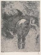 Camille Pissarro, Three woman bathing
